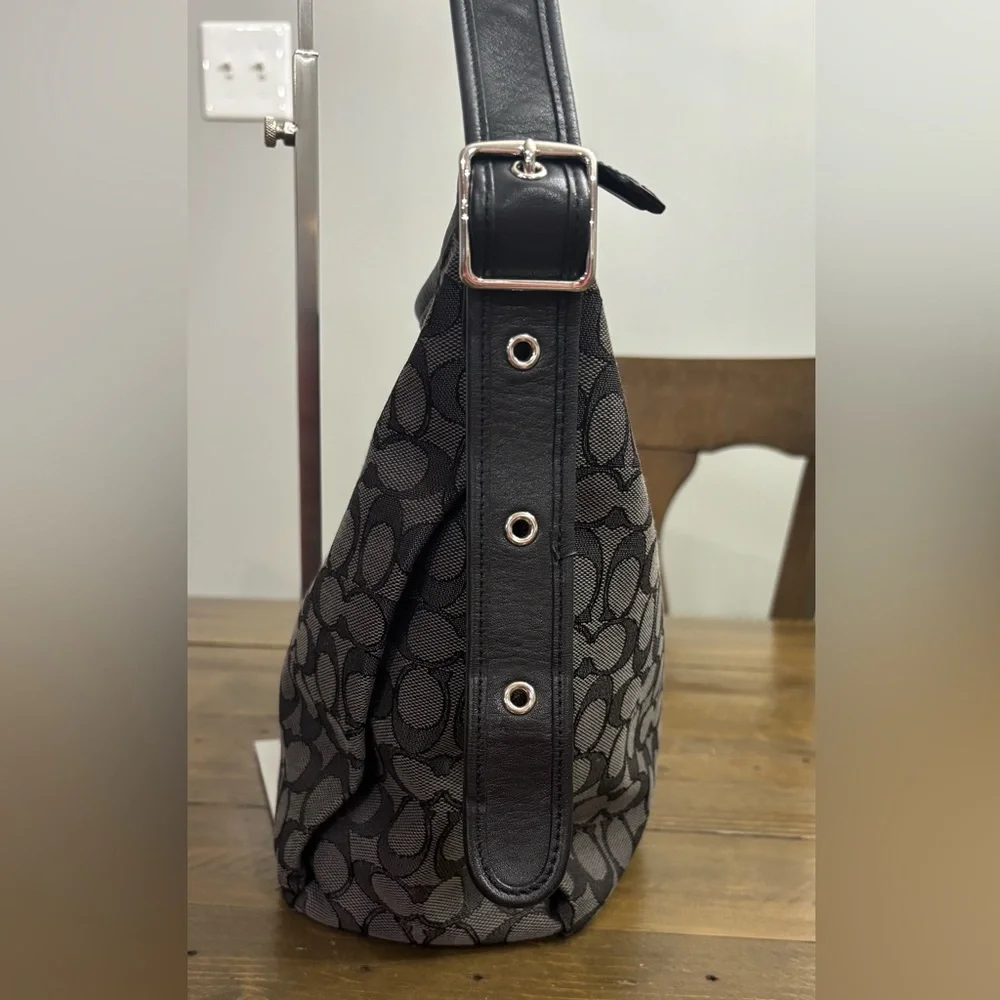 Coach Signature Small Dufflette Bag in Classic Jacquard